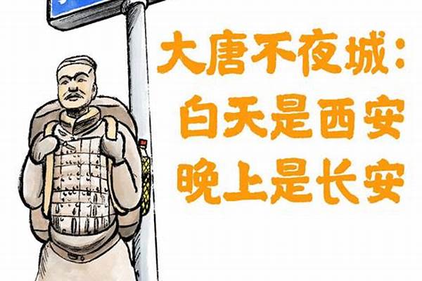 我在西安等你丨系列漫画阅读[05](今日热搜：#晚上是长安#解读)